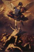 Luca Giordano The Fall of the Rebel Angels oil on canvas